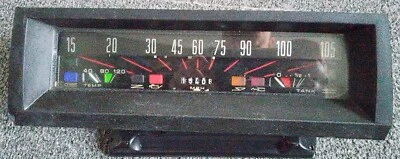 Velocímetro lineal vintage Skoda Octavia + medidores 1961 en adelante Foto 1 de 3