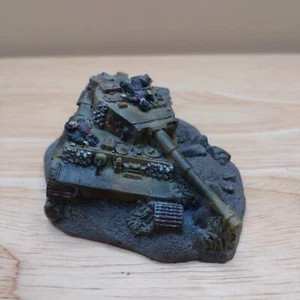 Flames of War 1 x Destroyed Tiger Objective Marker German Miniatures 15mm FOW - Picture 1 of 5