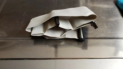 ATA/IDE Flat Ribbon Cable 22" 56cm XBOX 40 pin 40 wire HDD with 3 Connectors - Image 1 of 2