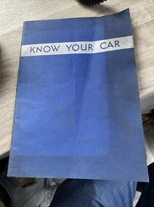 Pratts Motor Oil Booklet - Know Your Car 1930’s - Picture 1 of 8