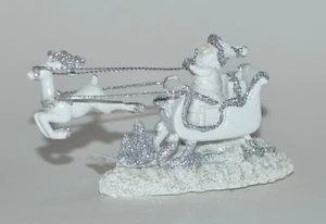 BATH BODY WORKS SANTA REINDEER MAGNET LARGE 3 WICK CANDLE TOPPER DECOR ORNAMENT - Picture 1 of 8