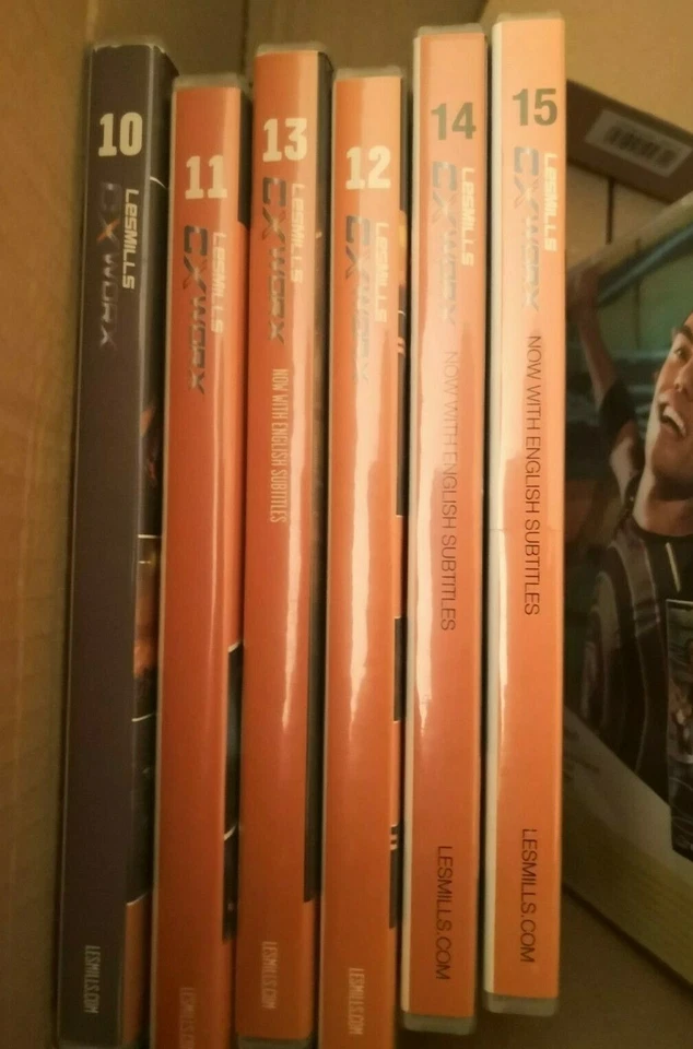 6 dvd Les mills - Photo 1/1