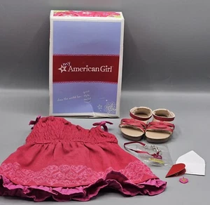 Scatola collana sandali prendisole vestito festa carino ragazza americana - Foto 1 di 8