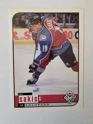 1998-99 Upper Deck UD Choice Joe Sakic #59 Colorado Avalanche - Image 1 of 2
