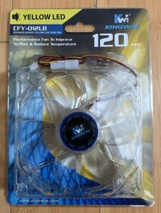 NEW Computer Case Fan Kingwin 120mm CFY012LB - Picture 1 of 2