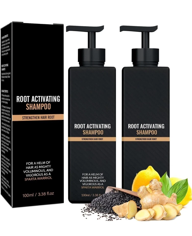3 Pack - Root Activator Shampoo SPARTAN Hair Loss Shampoo Shampoo Root Activator - Image 1 of 4