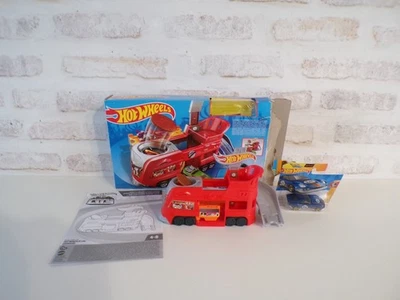 Elément circuit Hot Wheels - Camion restaurant et course (J29) - TBE - Photo 1/4