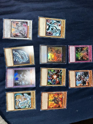Yu-Gi-Oh! Blue eyes /Red Eyes Dragons Monsters ,Spell And Trap Cards - Image 1 of 2