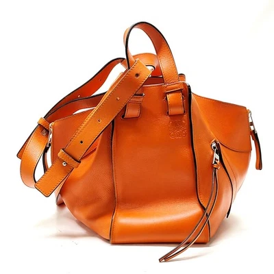 NO TARIFF LOEWE Shoulder Bag Orange Leather 3287540 - Image 1 of 4