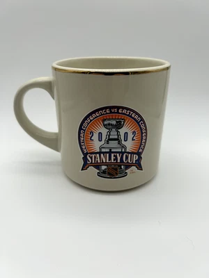 Taza de hockey final Copa Stanley 2002 Red Wings Hurricanes 3,5" de alto Foto 1 de 4