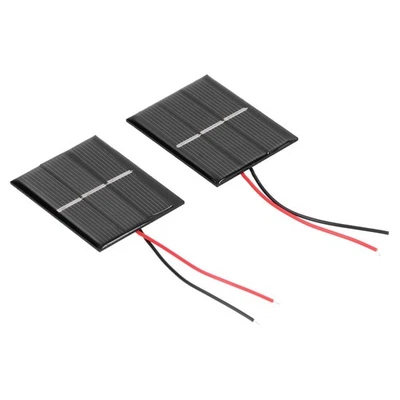 2PCS 0.4W 1.5V Mini Solar Panels Micro Solar Panel Module  Low Power Appliances - Bild 1 von 4