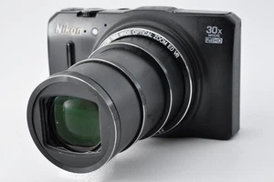 Nikon Coolpix S9700 Digital Camera Black Compact 16MP Zoom Used - Picture 1 of 12