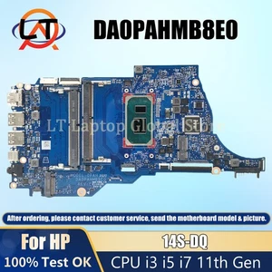 For HP 14-DQ DA0PAHMB8E0 Laptop Motherboard i3 i5 i7 CPU tested - Afbeelding 1 van 6