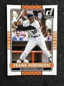 FRANK ROBINSON #186 2015 Donruss Baseball QTY Baltimore Orioles - Picture 1 of 2