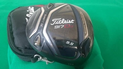 Used Titleist 917 D3 9.5° Driver Head Only Right Handed RH With Headcover Japan - Image 1 of 4