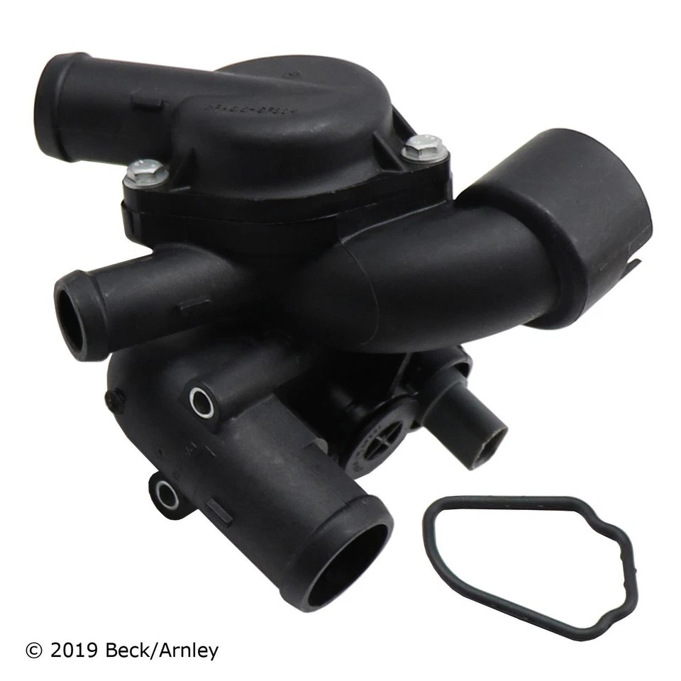 Termostato Beck Arnley 143-0937 con carcasa para 04-06 Volkswagen Touareg Foto 1 de 4