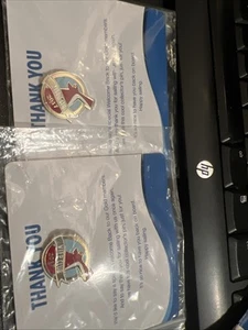 CCL Carnival Cruise Line VIFP 2017 Pin, for Lapel or Hat, Lot Of 2 - Picture 1 of 4