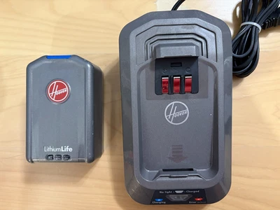 Batería de iones de litio Hoover Lithium Life 20V 72Wh genuina BH03120 y cargador BH03200 Foto 1 de 4
