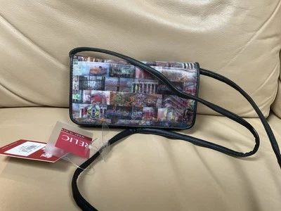 Relic Graffiti Hologram Crossbody Wallet ~ 7.5”x 4”x 1”~ New York ~ New - Image 1 of 4