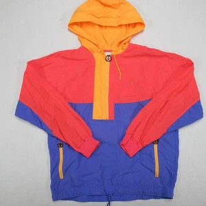 Vintage 80s 90s Nike Cross Training Anorak Windbreaker Medium 1/2 Zip Jacket - Bild 1 von 12
