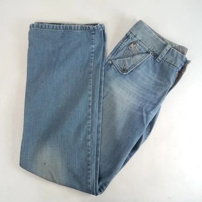 Diesel 'Wonnha' Vintage Low Rise Bootcut Jeans Denim Blue UK 10 W29 L34 - Image 1 of 4
