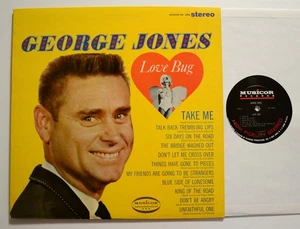 George Jones Musicor MS 3088 STEREO Love Bug  - Picture 1 of 1