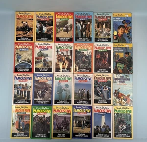 Vintage Enid Blyton Paperback Famous 5 x 21 and 3 Extras 1970's - Picture 1 of 14