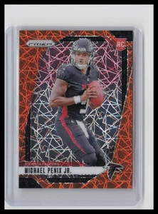 2024 Panini Michael Penix Jr. Orange Lazer - Picture 1 of 2