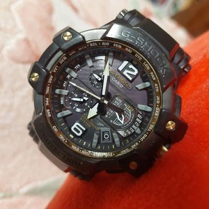G-Shock Gravity Master GPW-1000 RFID Solar Schwarz Gold Herrenuhr G1011 - Bild 1 von 11