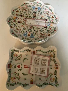 Melamine Christmas Plates Sets Cupcakes And Cashmere At Home 8 Plates Nutcracker - Picture 1 of 11