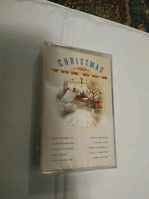 Christmas for the 90's SEALED CASSETTE Tanya Bogguss Garth Rabbit Gatlin Raven - Image 1 of 3