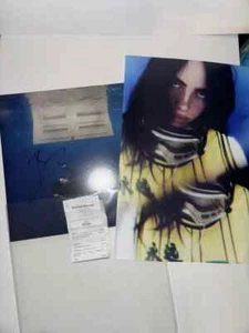 SIGNED COVER Billie Eilish Hit Me Hard And Soft Vinyl Album INDIE STORE RELEASE - Picture 1 of 12