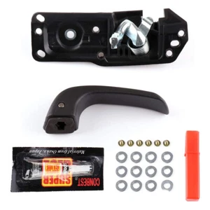 Interior Door Handle Repair Kit Black Left Side For Chevy GMC Sierra 1500-3500 - Foto 1 di 1