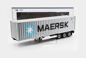 1:24 SOLIDO Accessories Container Truck Cma Cgm Grey SL2400505 - Foto 1 di 2