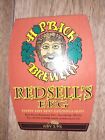 HOPBACK BREWER REDSELLS BITTER LAGER Ale Beer Pump Clip Pub Bar Collectible ,