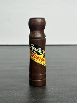 Faulks P-60 Predator Call Natural Wood Handheld Manual Made in USA Vintage - Image 1 of 4