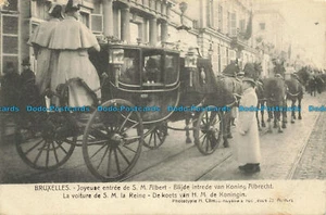 R629587 Bruxelles. Joyeuse Entree de S. M. Albert. H. Ciiman - Picture 1 of 2