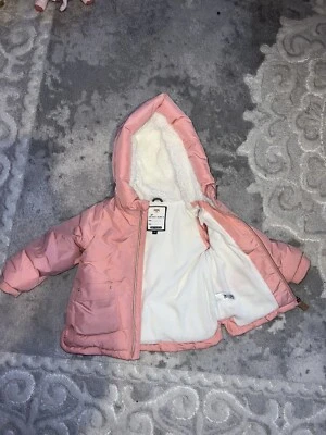 baby winter jacke mädchen 80 - Bild 1 von 3
