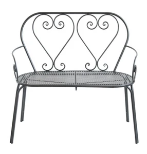 PANCHINA 2 posti FRIENDLY in ferro battuto - Imagen 1 de 6