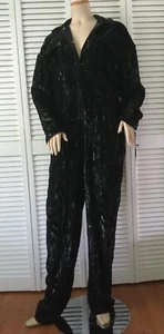 NUEVO ROCHAS Mono Negro Metálico Manga Larga Pasarela (Talla 40/6) - ¡$5215.00! - Imagen 1 de 12