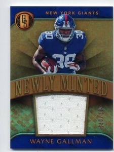 2017 Gold Standard WAYNE GALLMAN Rookie Card RC JERSEY #/199 New York Giants SP - Picture 1 of 1