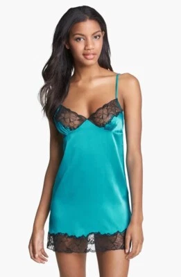 NUEVO CON ETIQUETAS Stella McCartney Selma Baile Encaje Chemise Pequeño Foto 1 de 4