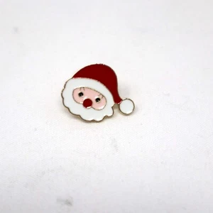Santa Christmas Pin Brooch Badges Metal Pins Brooches Klaus Xmas Holiday - Picture 1 of 10