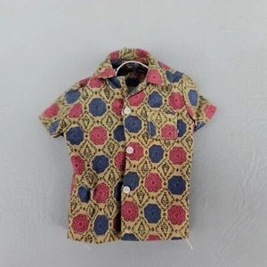 Vintage 1961 Mattel Barbie Ken Short Sleeve Shirt - Picture 1 of 6
