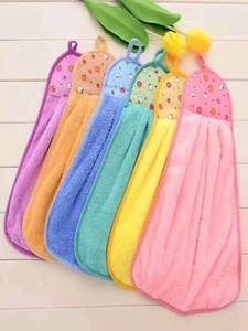 3pcs Coral Velvet Bathroom Supplies, Soft Hand Towel, Absorbent Cloth... - Picture 1 of 1