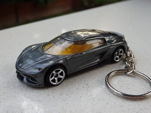 Matchbox 2022 Koenigsegg Gemera Supercar Keychain Keyring Awesome - Picture 1 of 2
