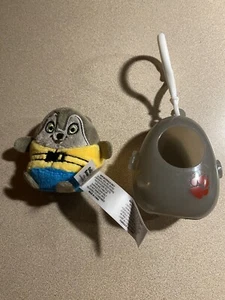 Fiesta Cutie Beans Great Wolf Lodge Wiley Wolf Swimming Outfit 3 Inch Gray Clip - Picture 1 of 1