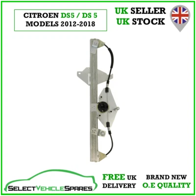 NEW CITROEN DS5 PASSENGER SIDE REAR LEFT WINDOW REGULATOR 2012-2018 - Image 1 of 4