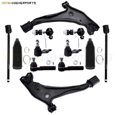 For 1999-2002 Nissan Quest 12x Front Ball Joint Tie Rod End Link Control Arm Kit - Image 1 of 4