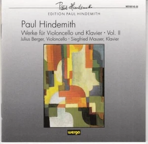 Werke Fur Violincello Und Klavier - Vol.II : Paul Hindemith - Picture 1 of 1